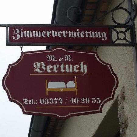 Zimmervermietung M&R Bertuch Jüterbog Екстериор снимка