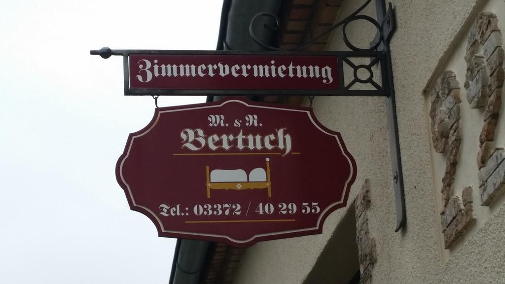 Zimmervermietung M&R Bertuch Jüterbog Екстериор снимка